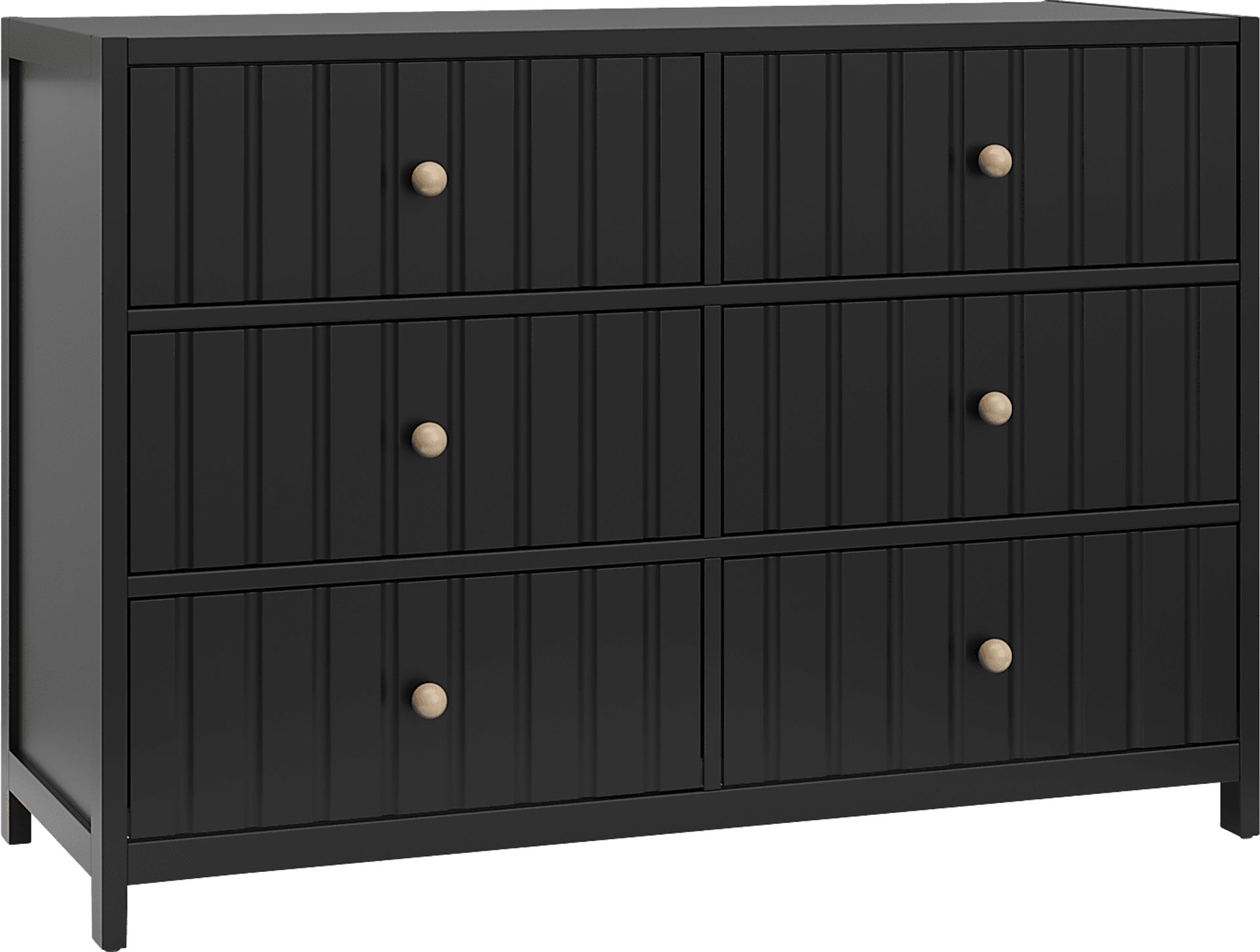 Kids Maelori III Black Dresser - Image 1