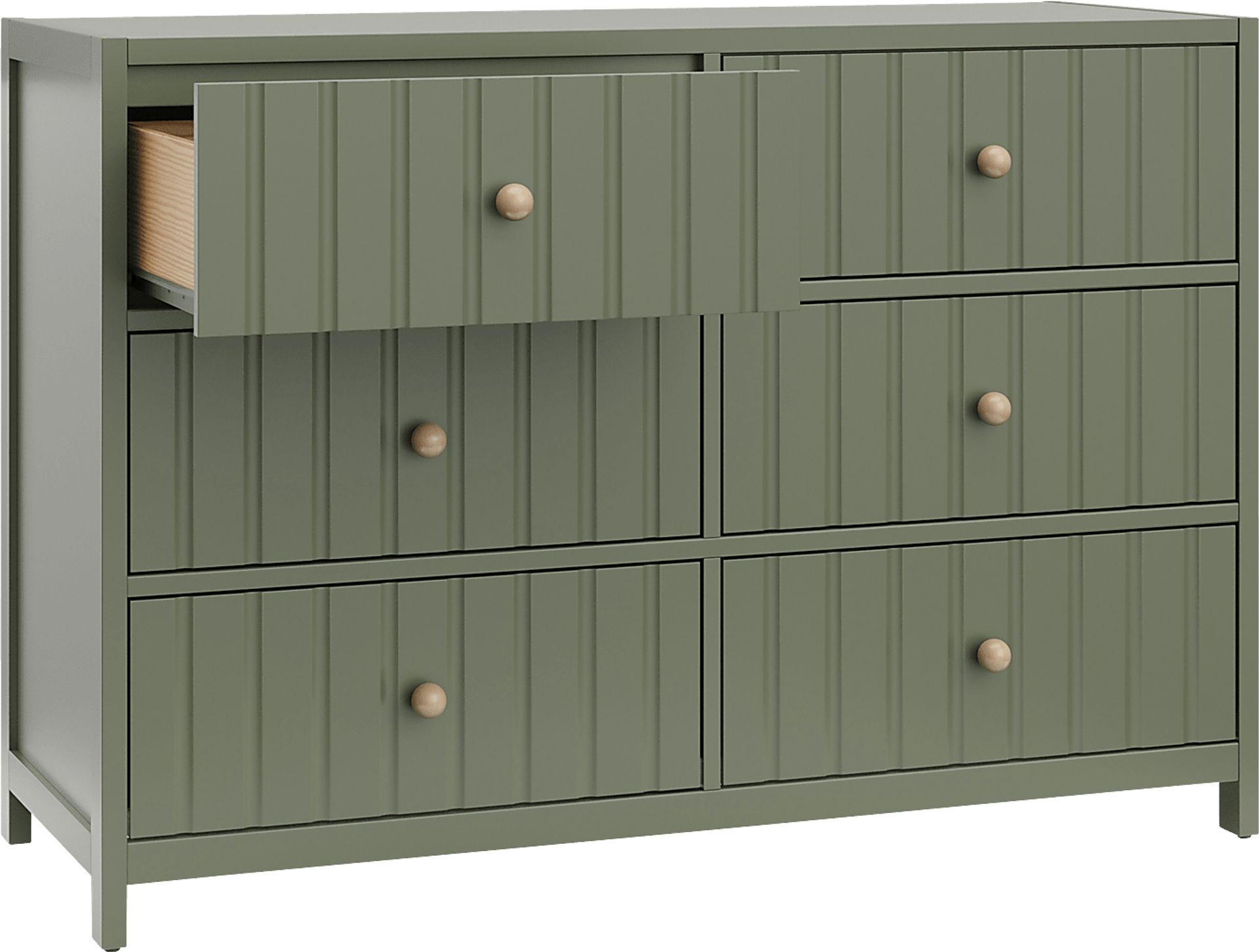 Kids Maelori III Olive Dresser - Image 4