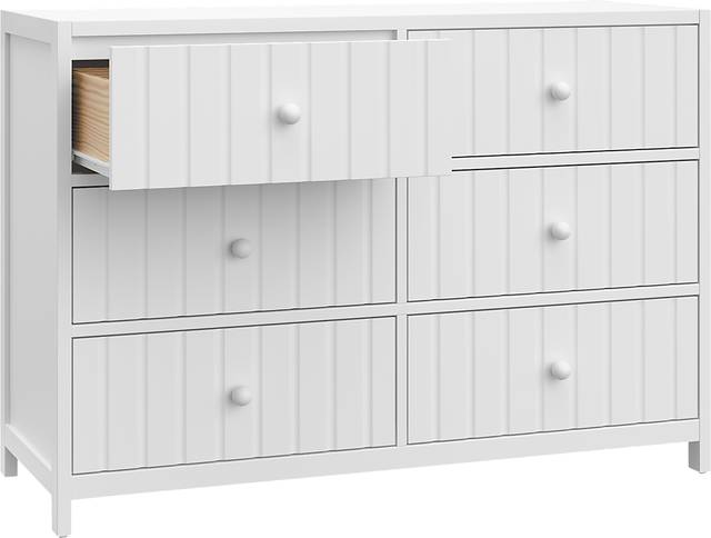 Kids Maelori III White Dresser - Thumbnail - Image 10