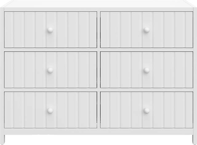 Kids Maelori III White Dresser - Thumbnail - Image 8
