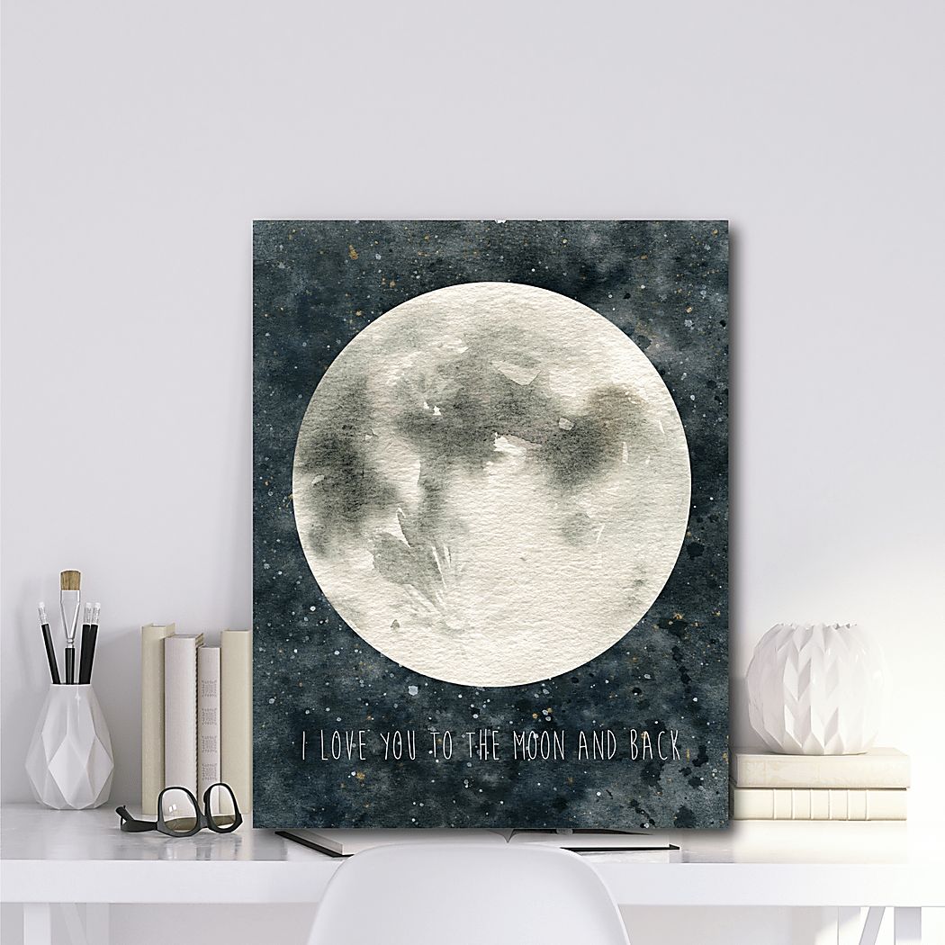 Magical Moon Gray Artwork