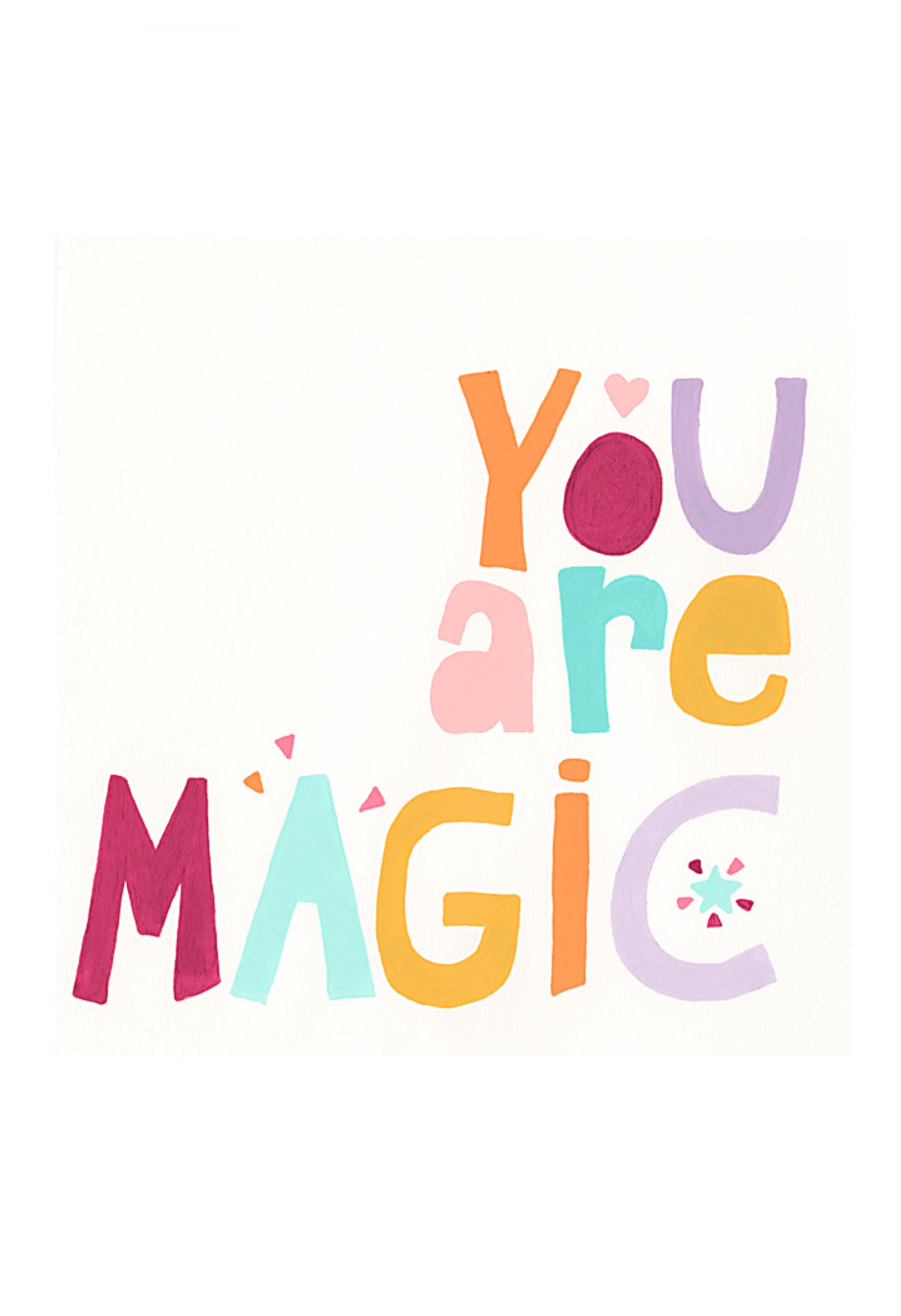 Kids Magicness White Artwork - Image 1