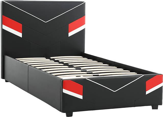 Kids Mahine I Black Twin Gaming Bed - Thumbnail - Image 10
