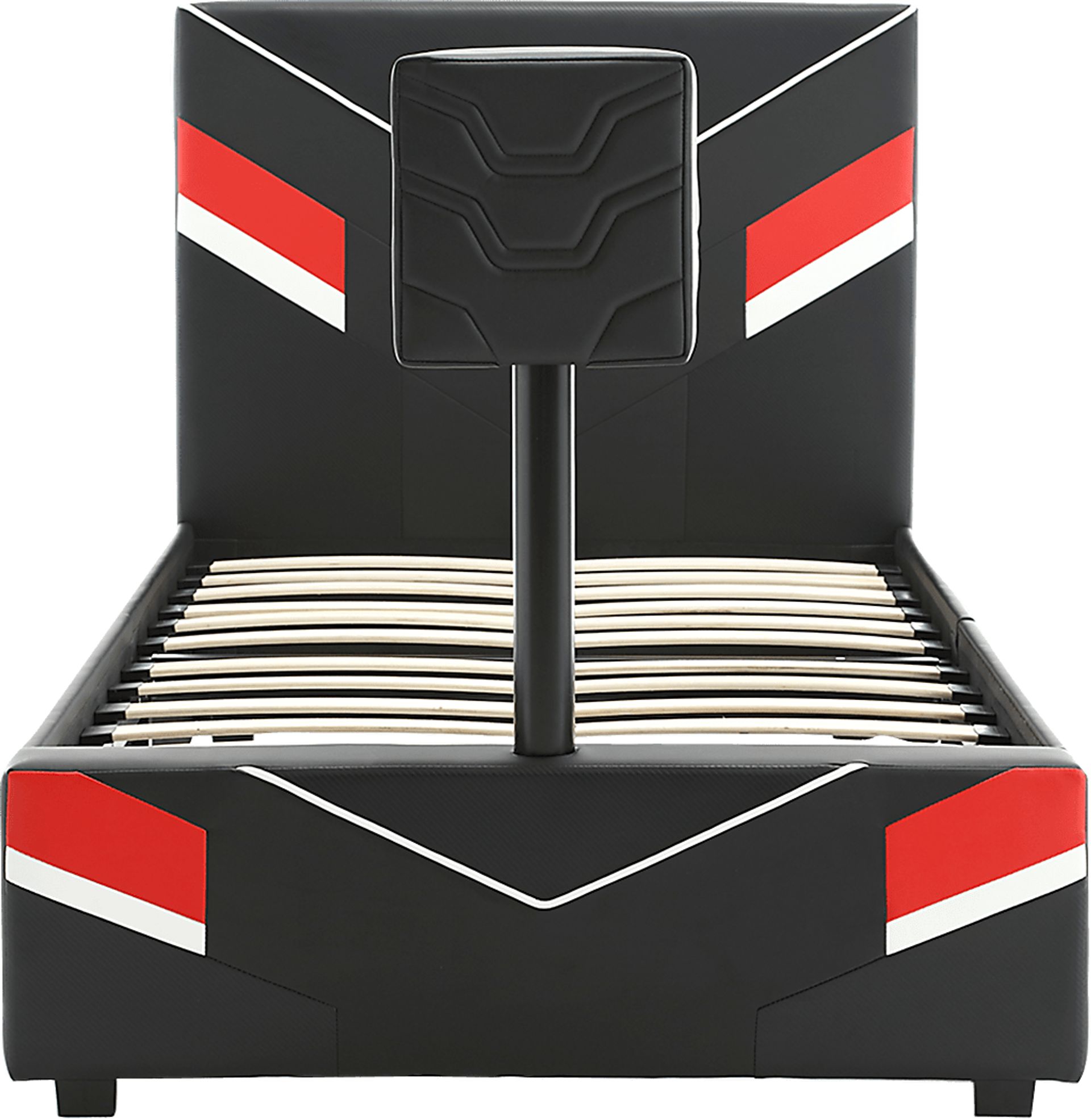 Kids Mahine II Black Twin Gaming Bed with TV Mount - Image 5