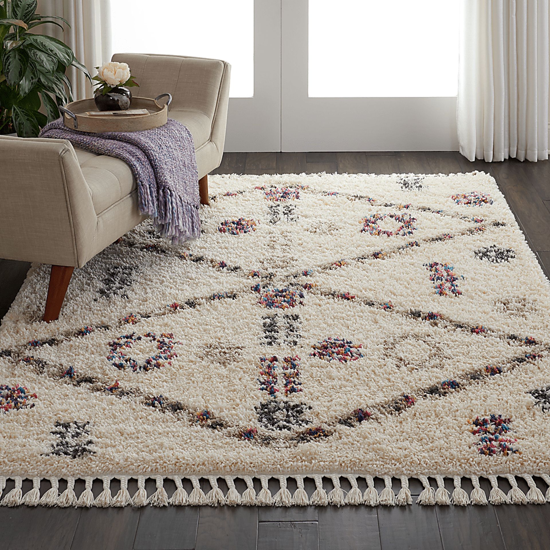 Kids Maile Beige 4' x 6' Rug - Image 5
