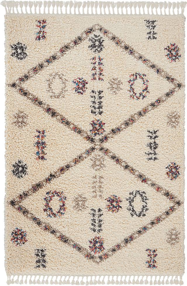 Kids Maile Beige 5' x 8' Rug - Thumbnail - Image 1