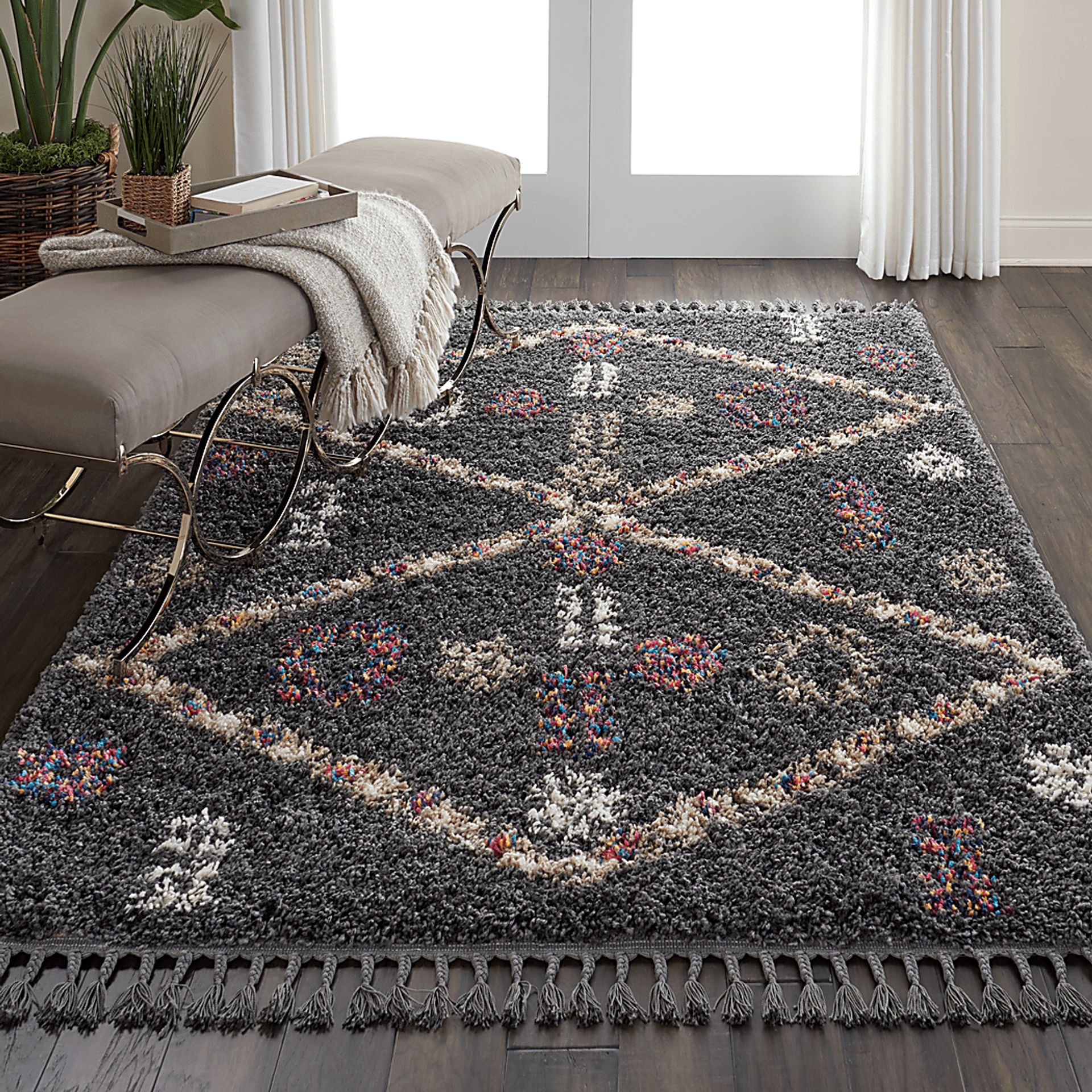 Kids Maile Gray 4' x 6' Rug - Image 5