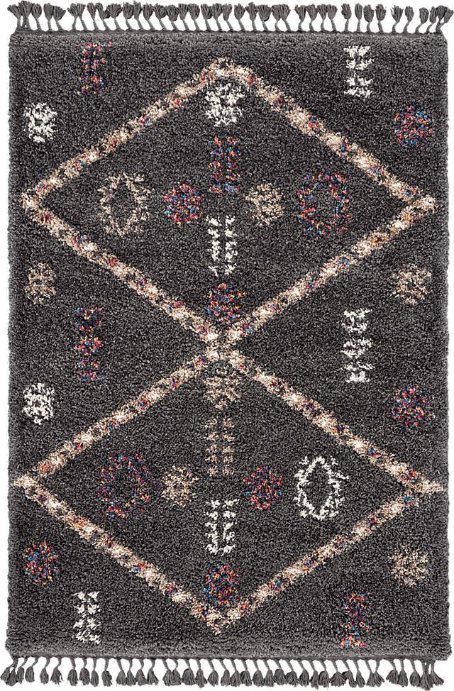 Kids Maile Gray 5' x 8' Rug - Thumbnail - Image 1
