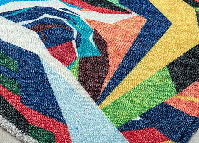 Kids Makuza Multi 5'3 x 7 Rug - Thumbnail - Image 5