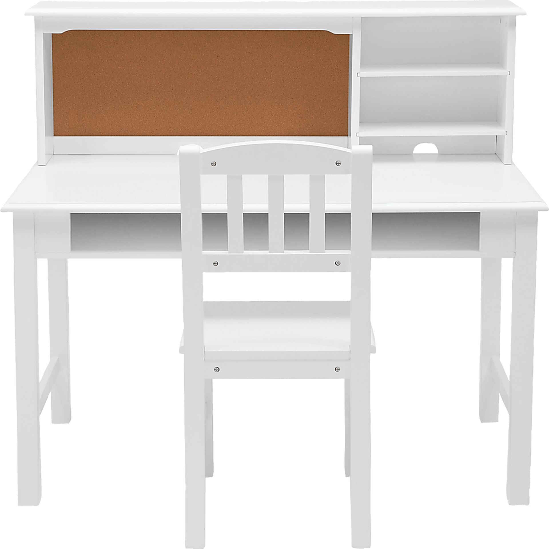 Kids Maldas White Desk and Chair Set - Image 12