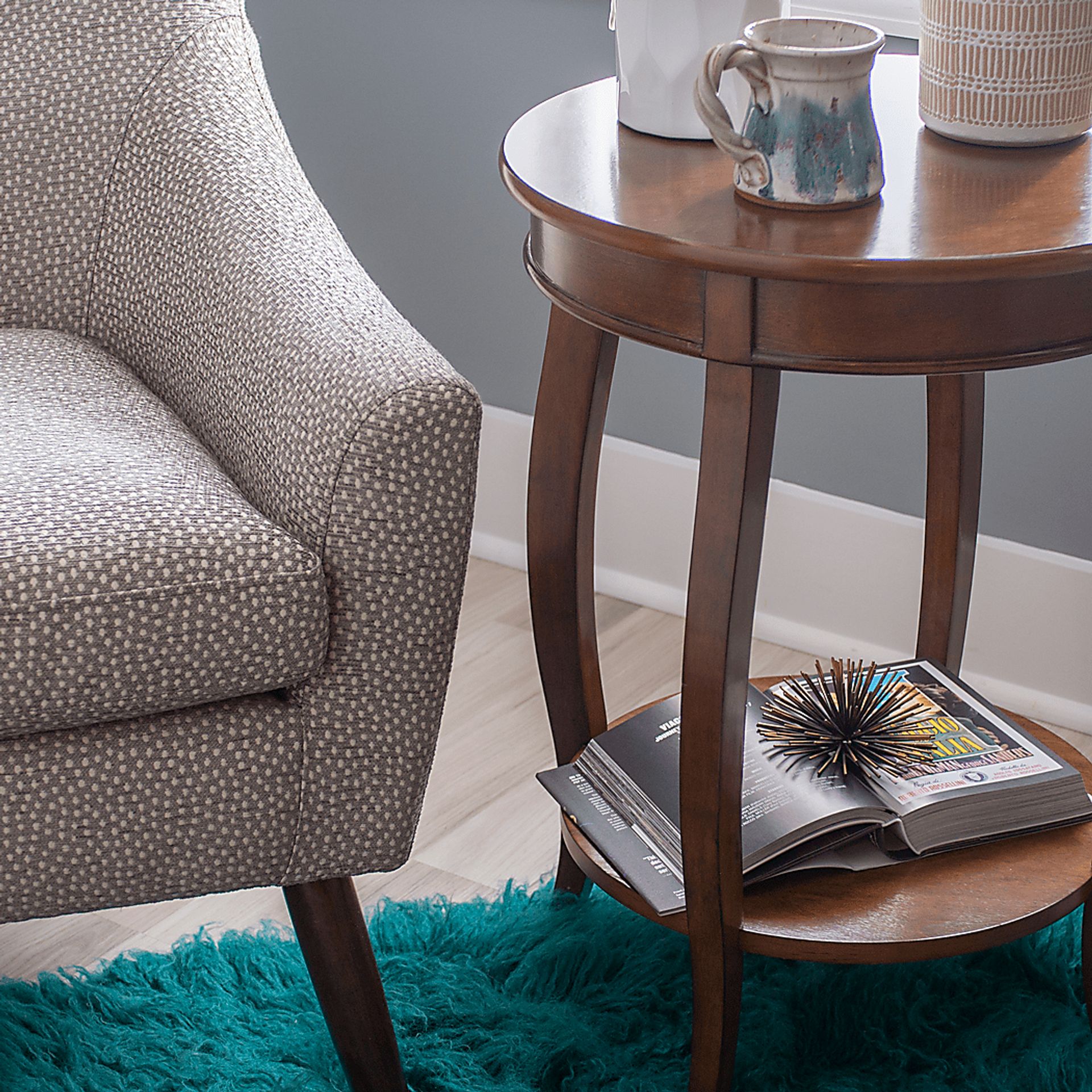 Kids Maliory Brown Accent Table - Image 5