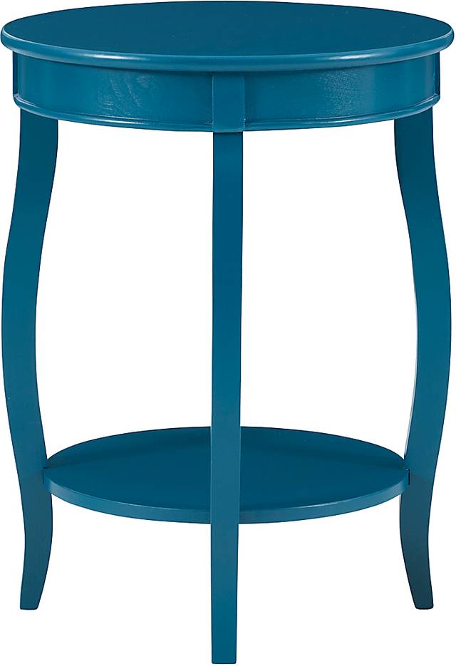 Kids Maliory Teal Accent Table - Thumbnail - Image 3