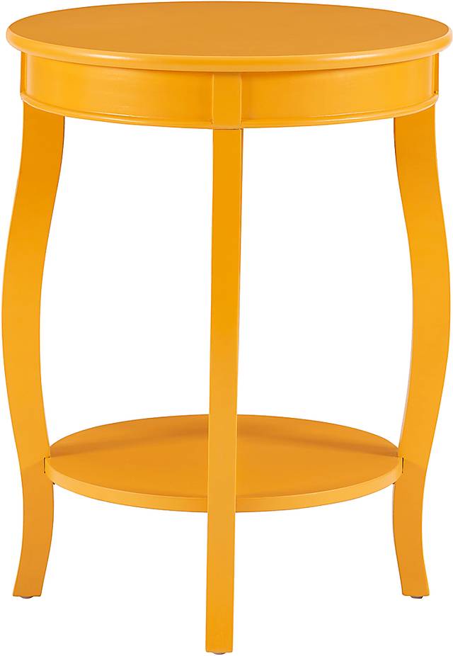Kids Maliory Yellow Accent Table - Thumbnail - Image 4