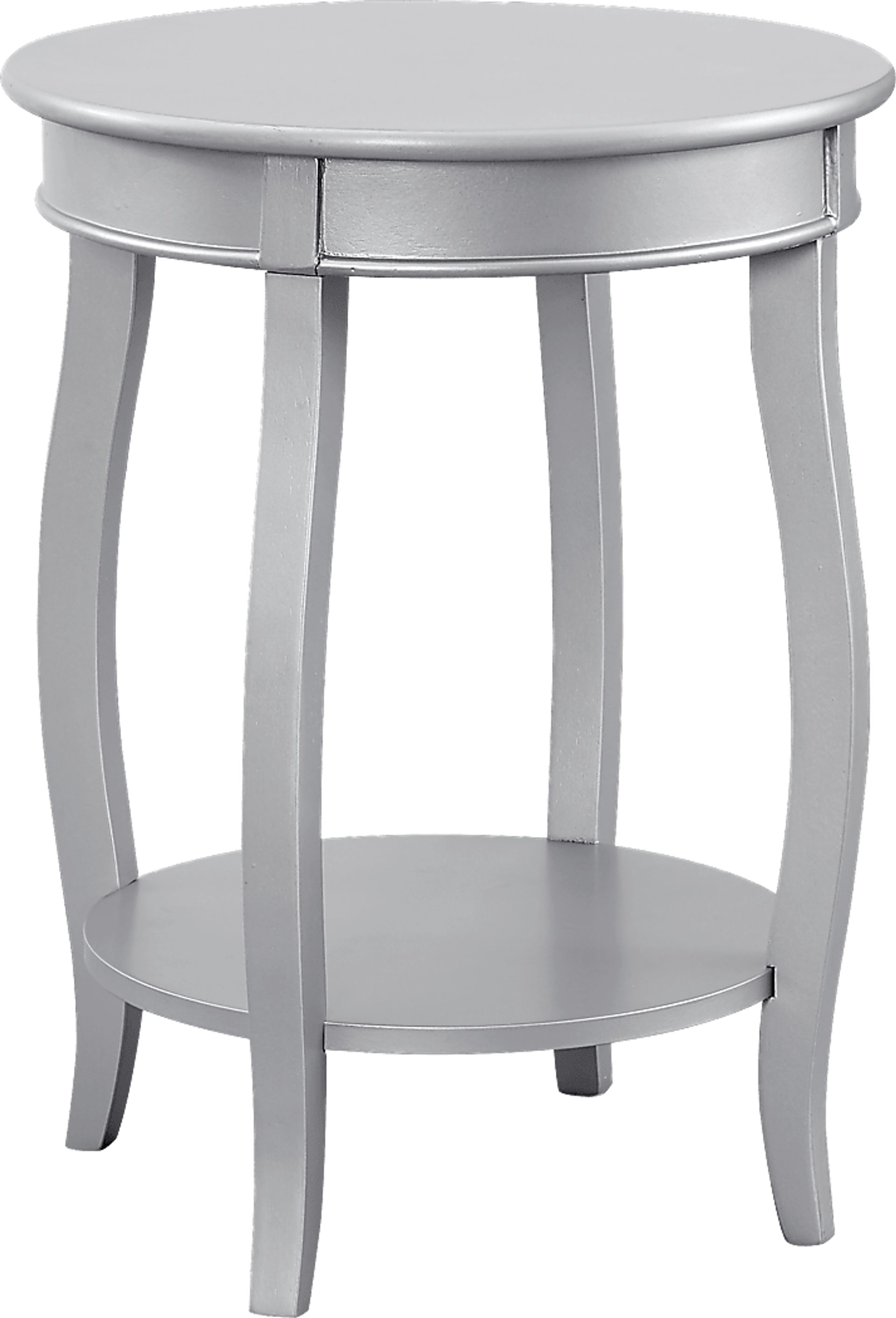 Kids Maliory Silver Accent Table - Image 1
