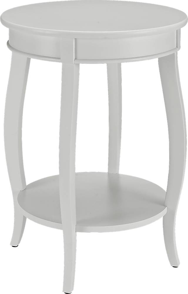 Kids Maliory White Accent Table - Thumbnail - Image 1