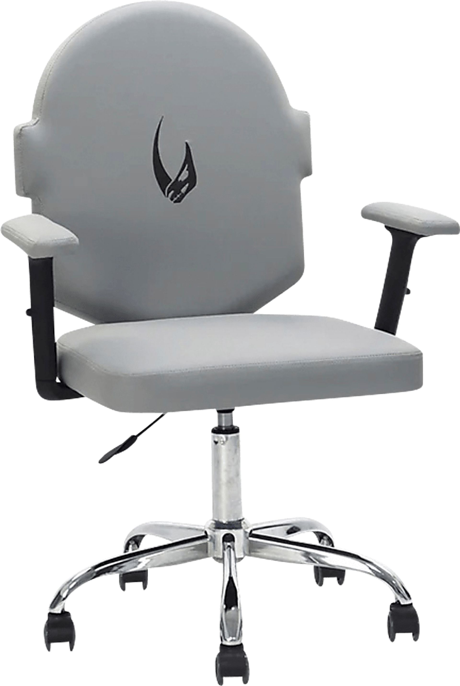 Kids Mandalorian Gray Swivel Chair - Image 2
