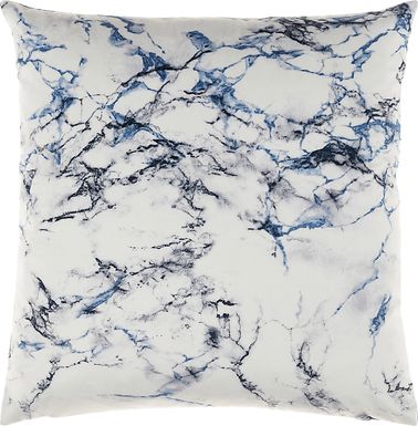 Kids Marble Cloud Charcoal Accent Pillow