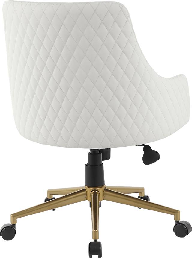 Kids Marilyn Ivory Desk Chair - Thumbnail - Image 3