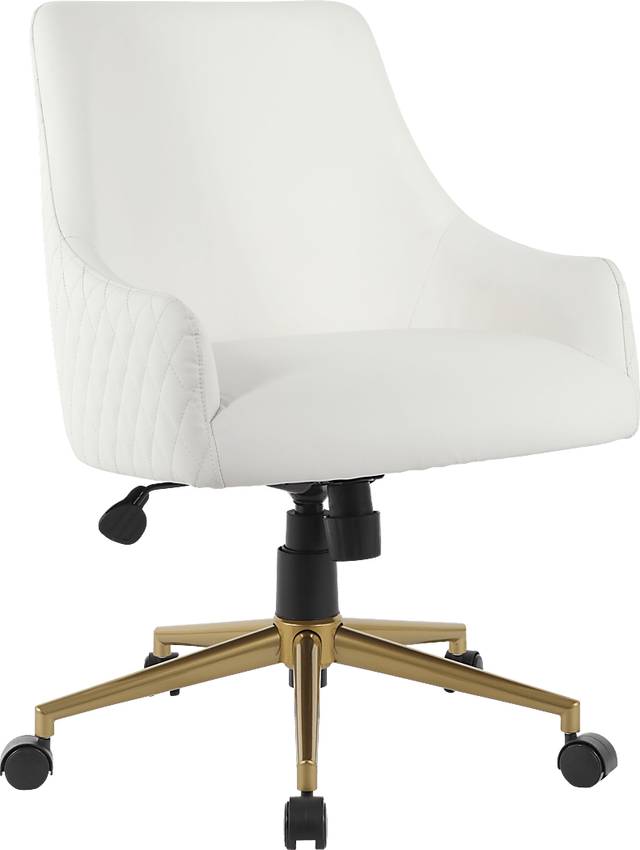 Kids Marilyn Ivory Desk Chair - Thumbnail - Image 1
