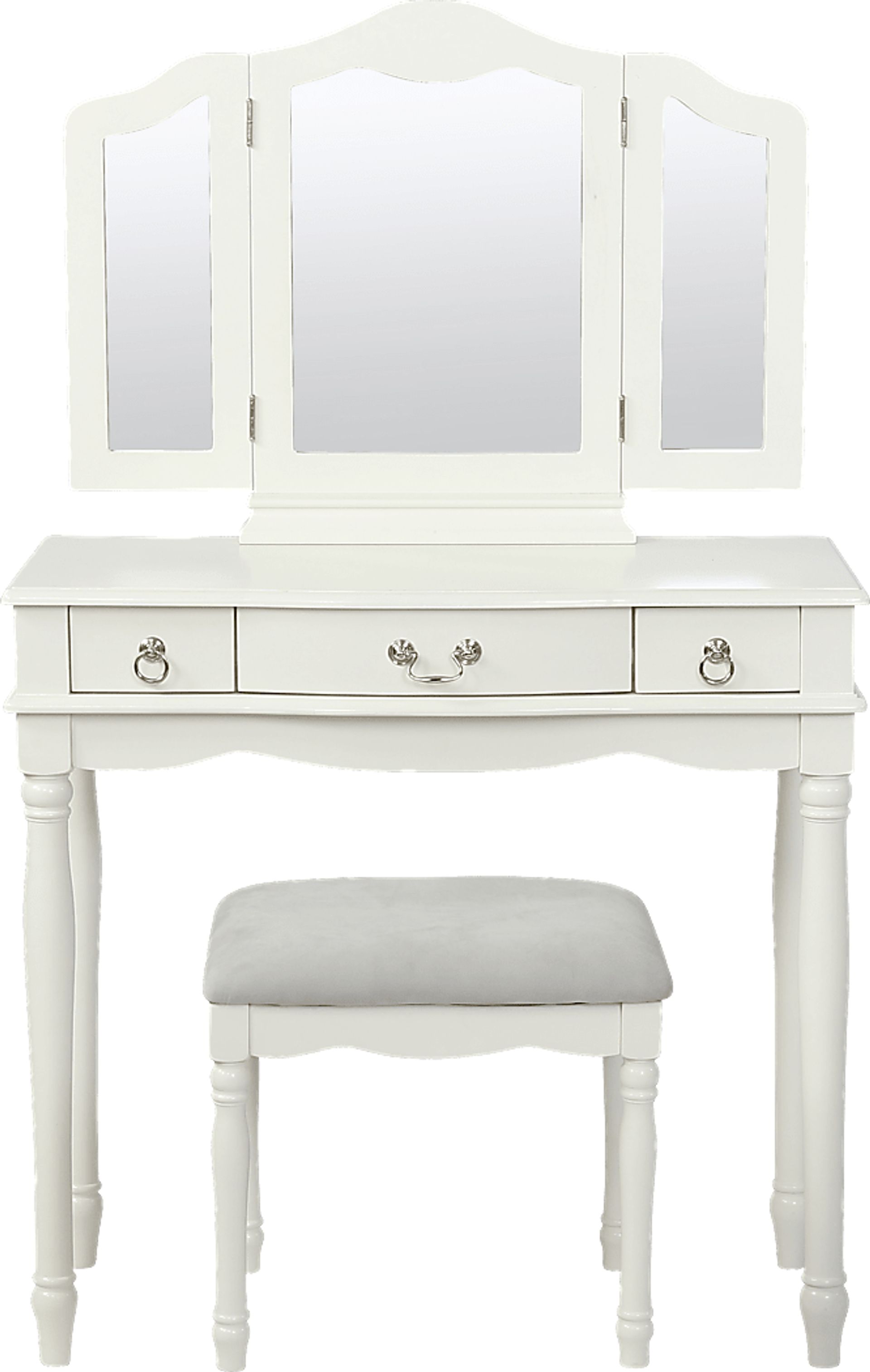 Kids Maryanne Beige Vanity Set - Image 1