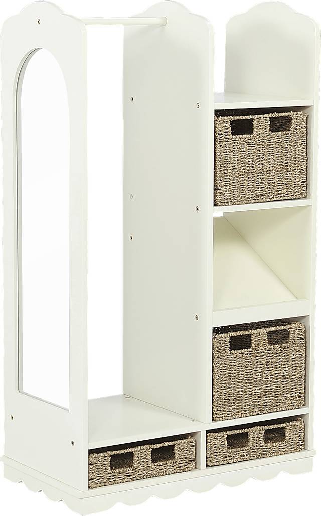 Kids Maryanne Beige Wardrobe - Thumbnail - Image 1