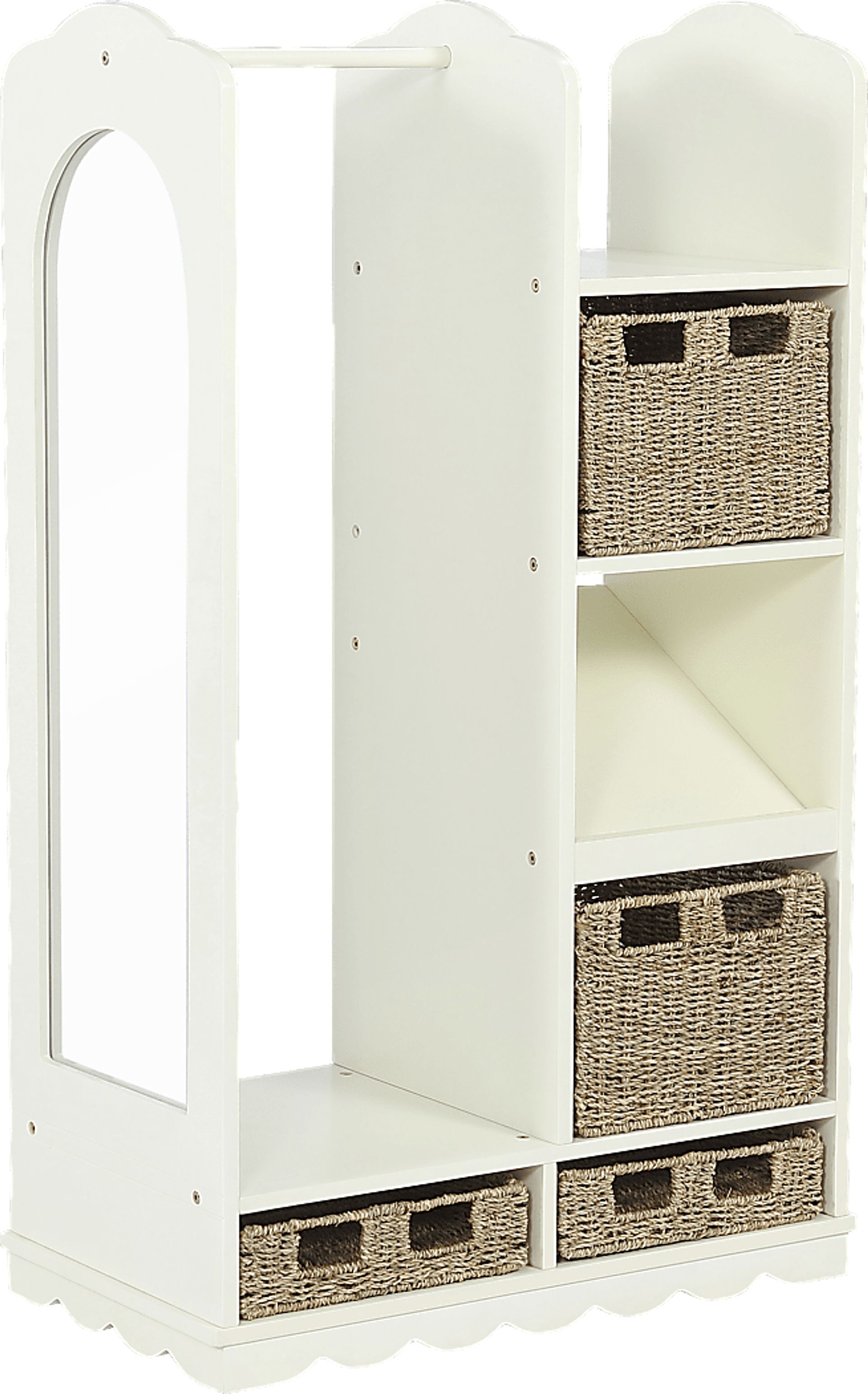 Kids Maryanne Beige Wardrobe - Image 1