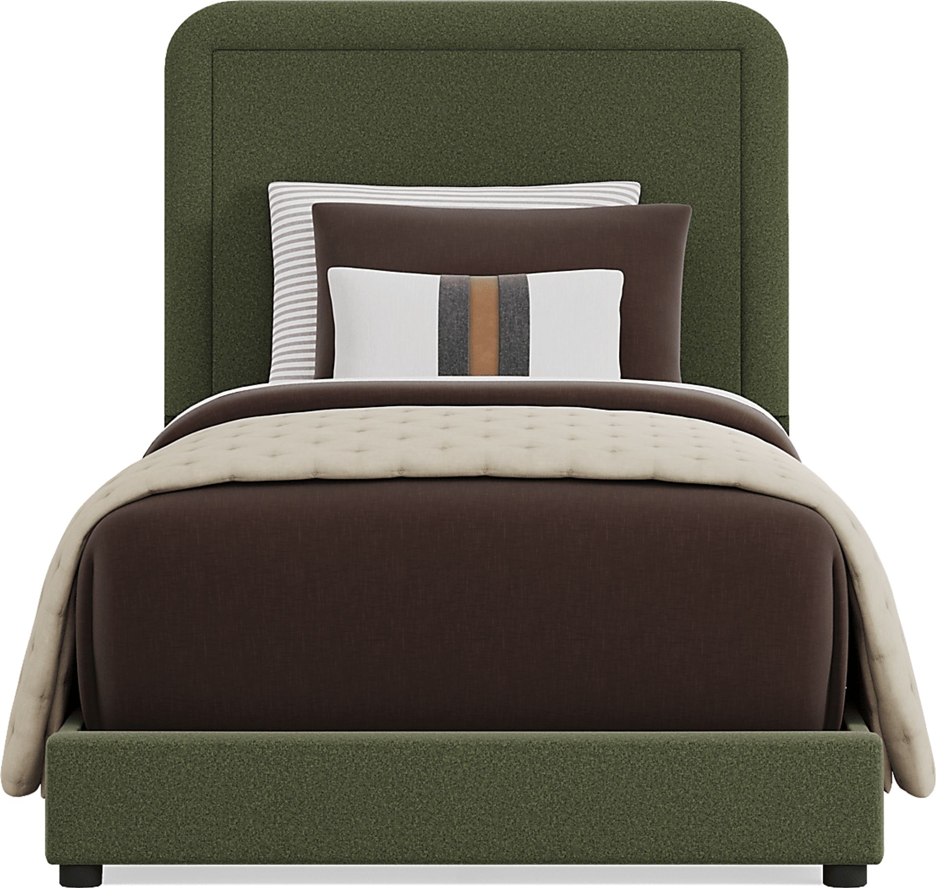 Kids Mason Forest Twin Upholstered Bed - Image 2