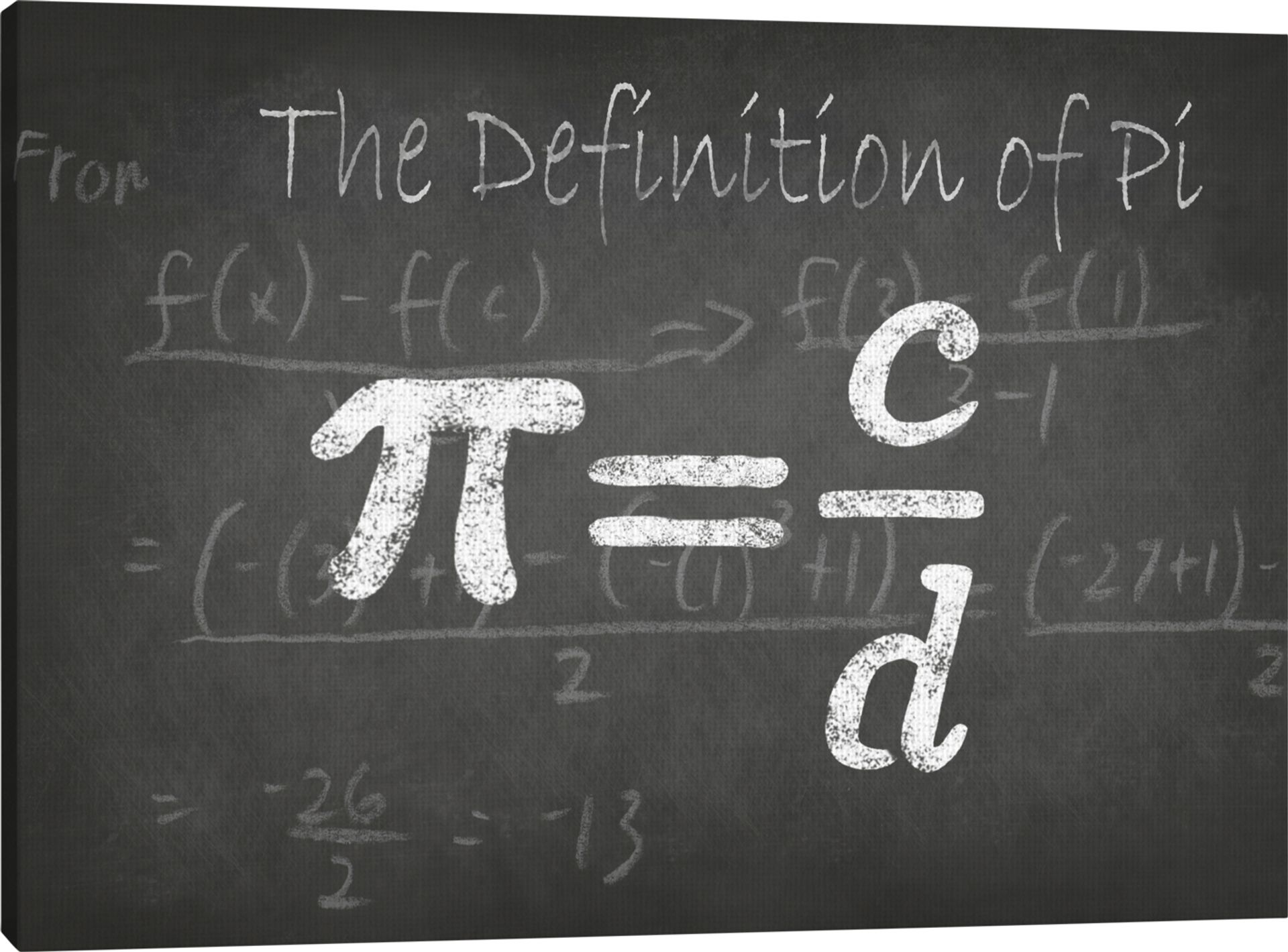 Kids Math Genius I Charcoal Artwork - Image 3