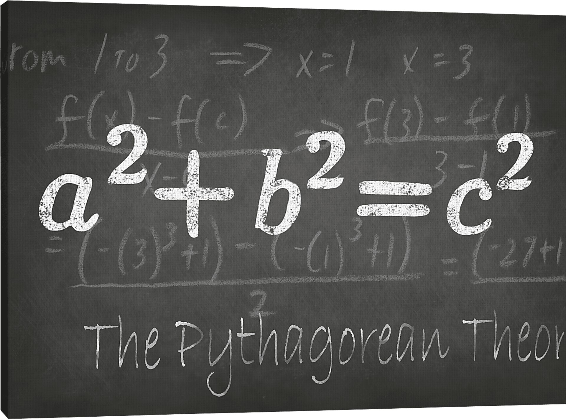 Kids Math Genius IV Charcoal Artwork - Image 3
