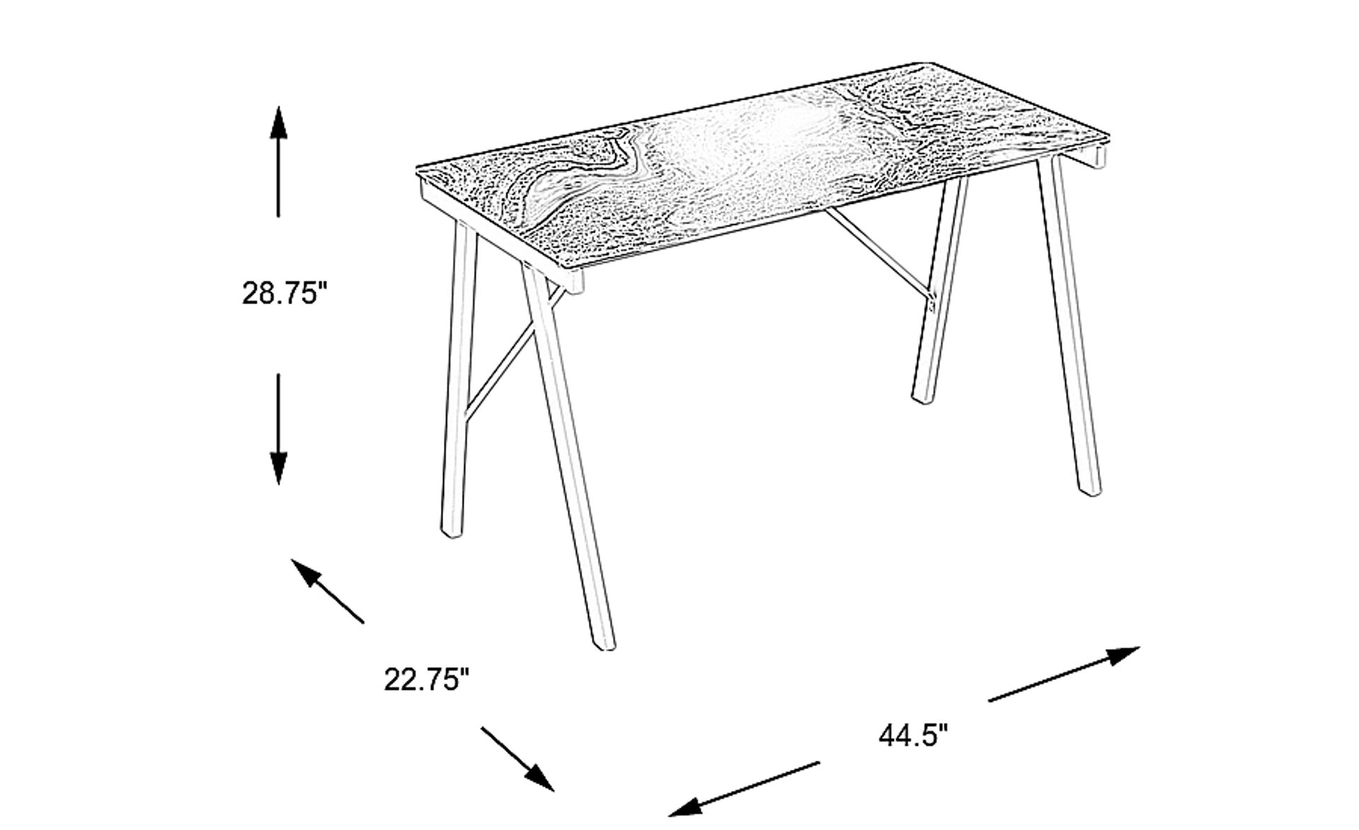 Dimension Image. Please refer to the Dimension Tab on this page for dimension details.