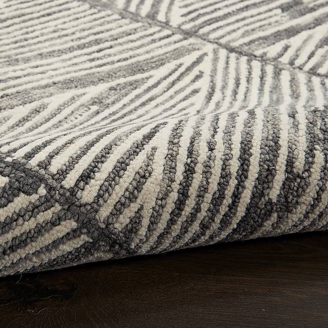 Kids Meandry Gray 5' x 7' Rug - Thumbnail - Image 4