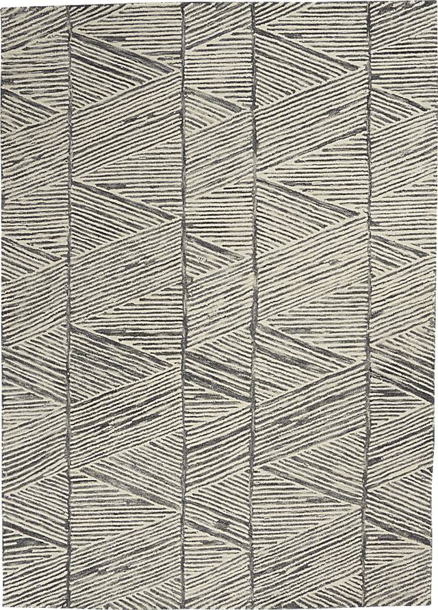 Kids Meandry Gray 5' x 7' Rug - Thumbnail - Image 1