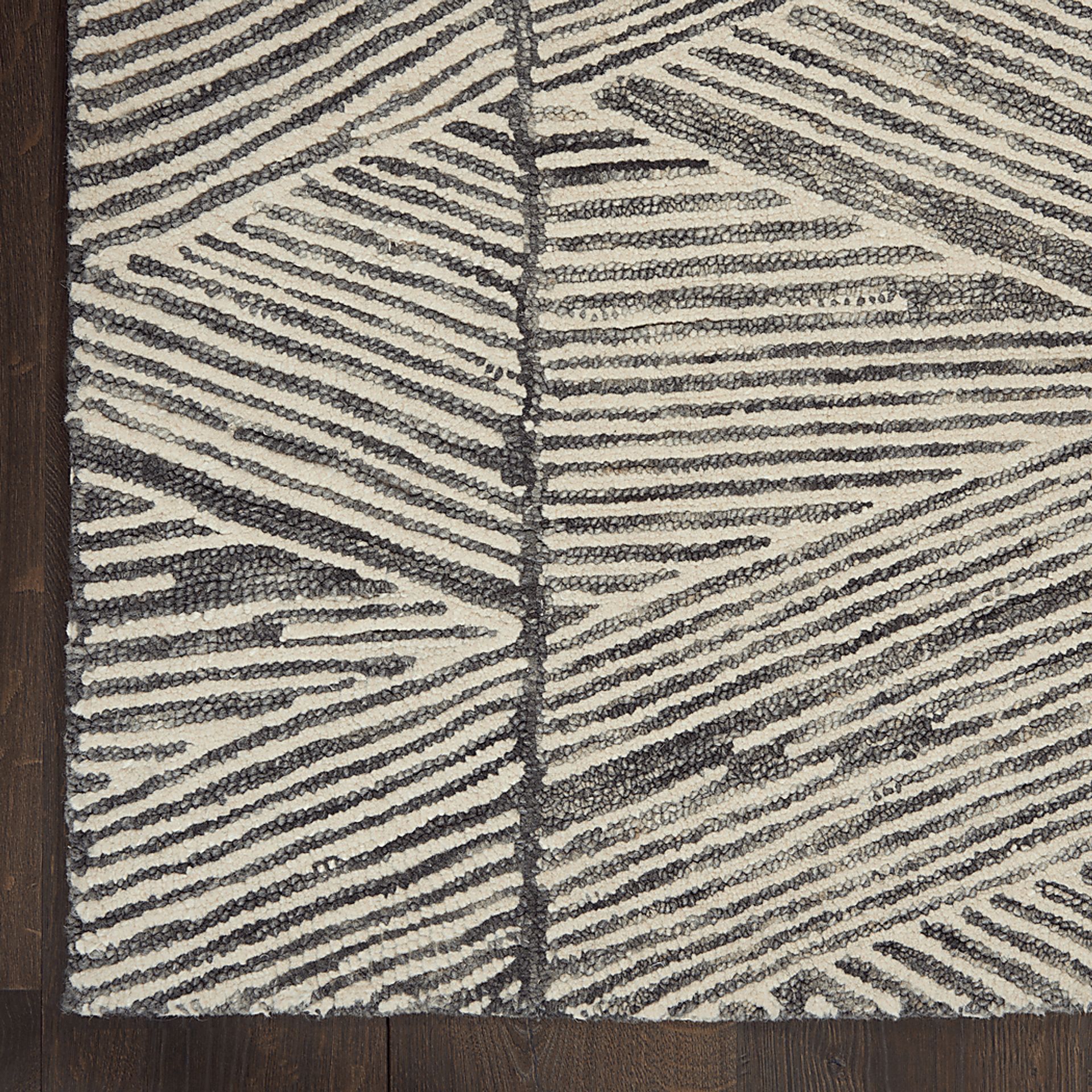 Kids Meandry Gray 8' x 10' Rug - Image 5