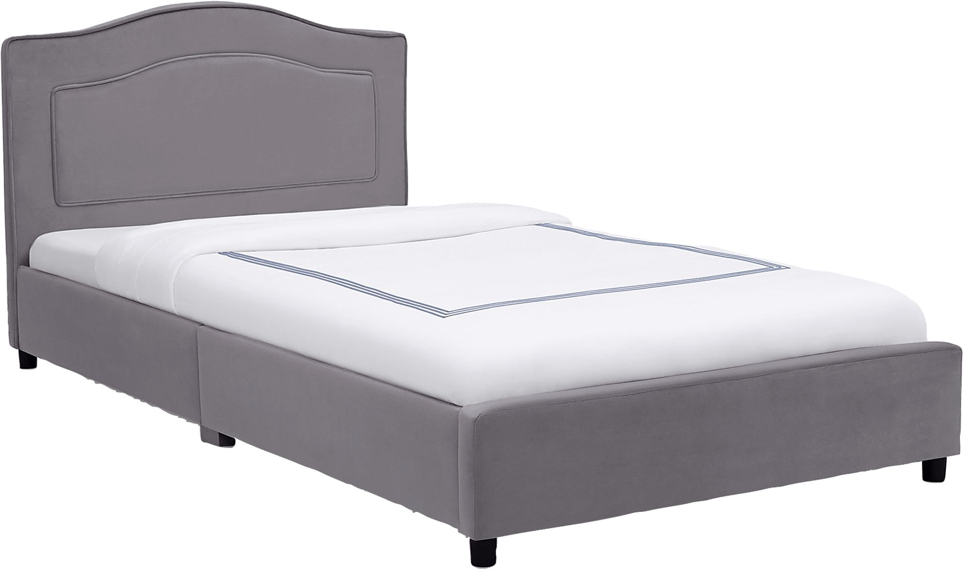 Kids Mebrie Gray Twin Bed - Image 4