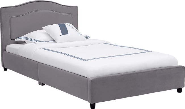 Kids Mebrie Gray Twin Bed