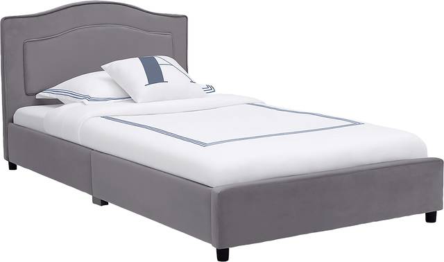 Kids Mebrie Gray Twin Bed - Thumbnail - Image 1