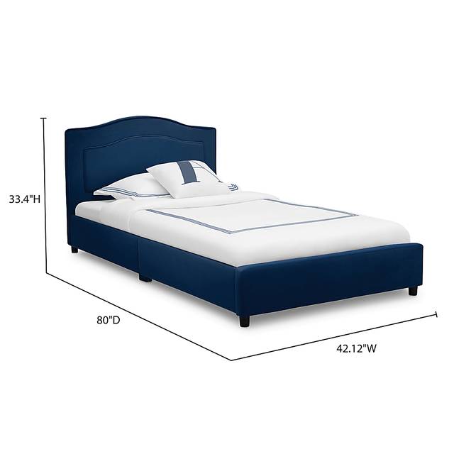 Kids Mebrie Navy Twin Bed - Thumbnail - Image 2