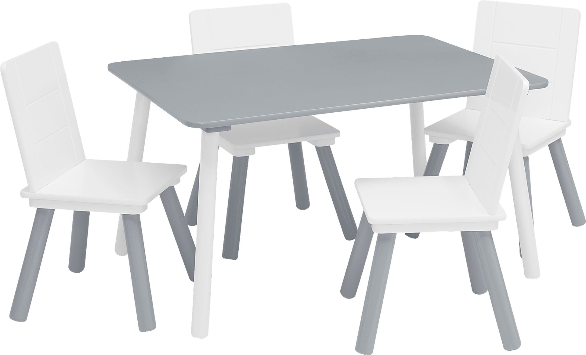 Kids Mellei Gray/White Table Set - Image 1