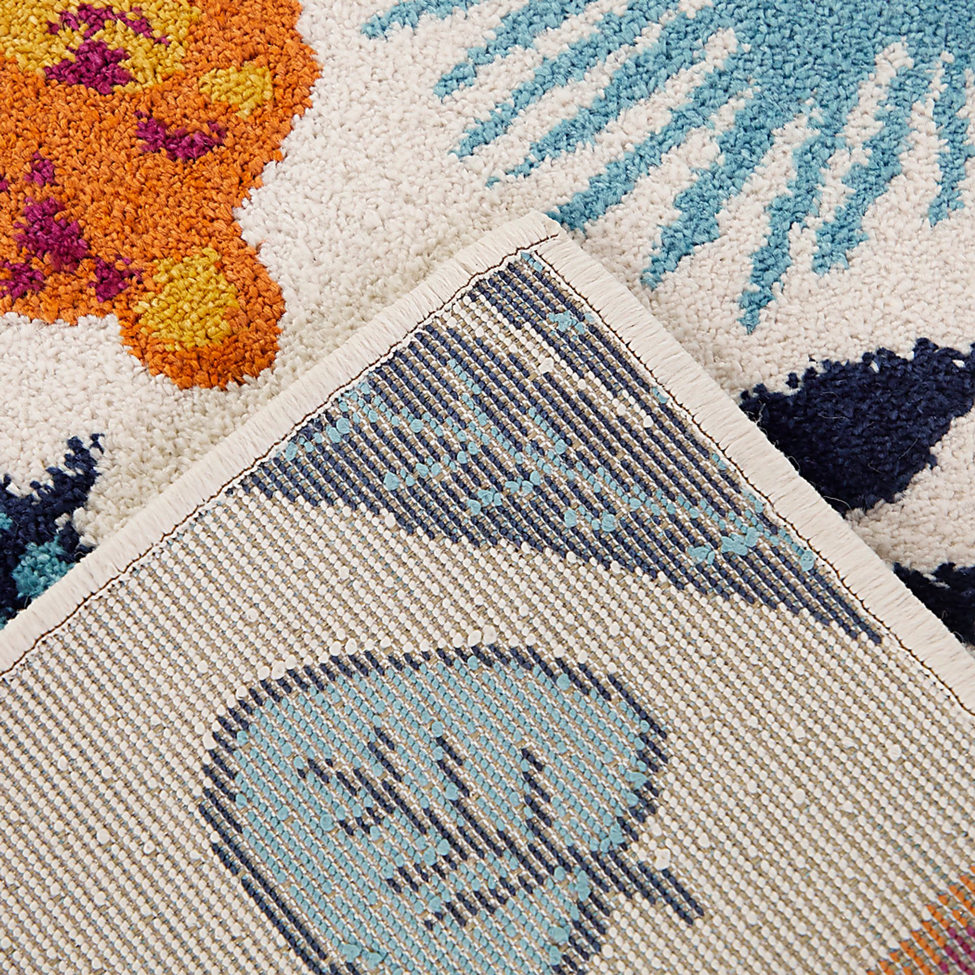 Kids Mercado White 5'3 x 7' Rug - Image 4