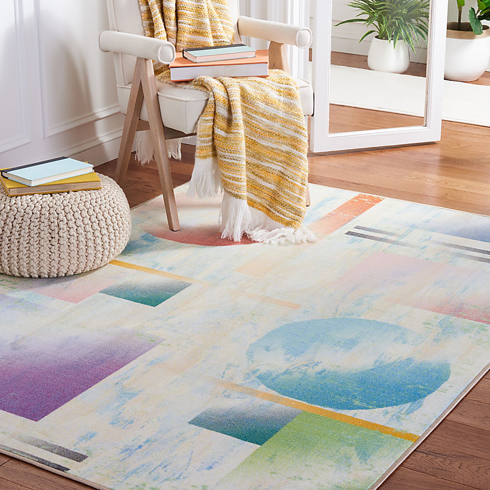 Kids Mercle Multi 5'5 x 7'6 Rug - Image 2