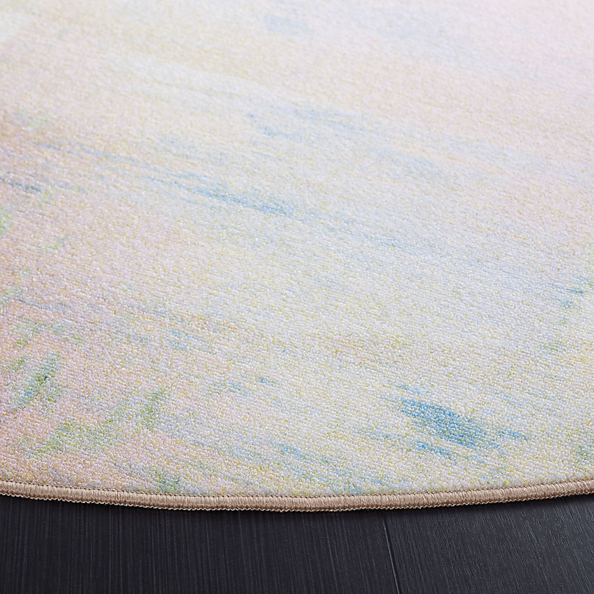 Kids Mercle Multi 6'7 X 6'7 Round Rug - Image 3