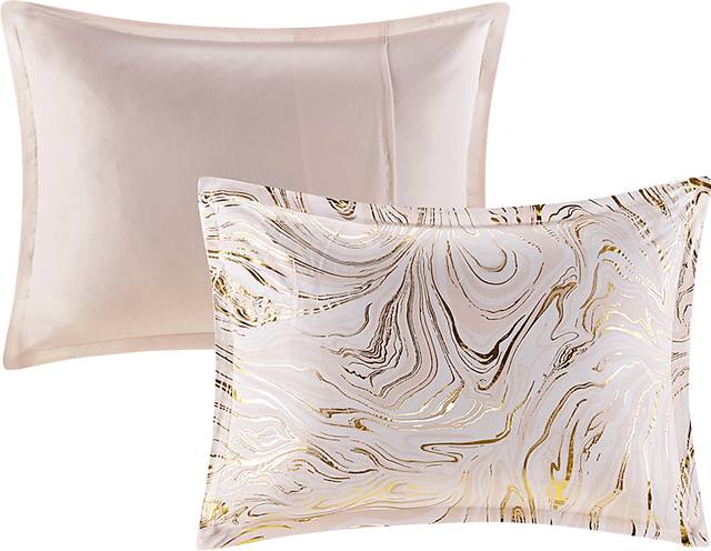 Kids Metallic Swirl Blush 4 Pc Twin XL Comforter Set - Thumbnail - Image 6