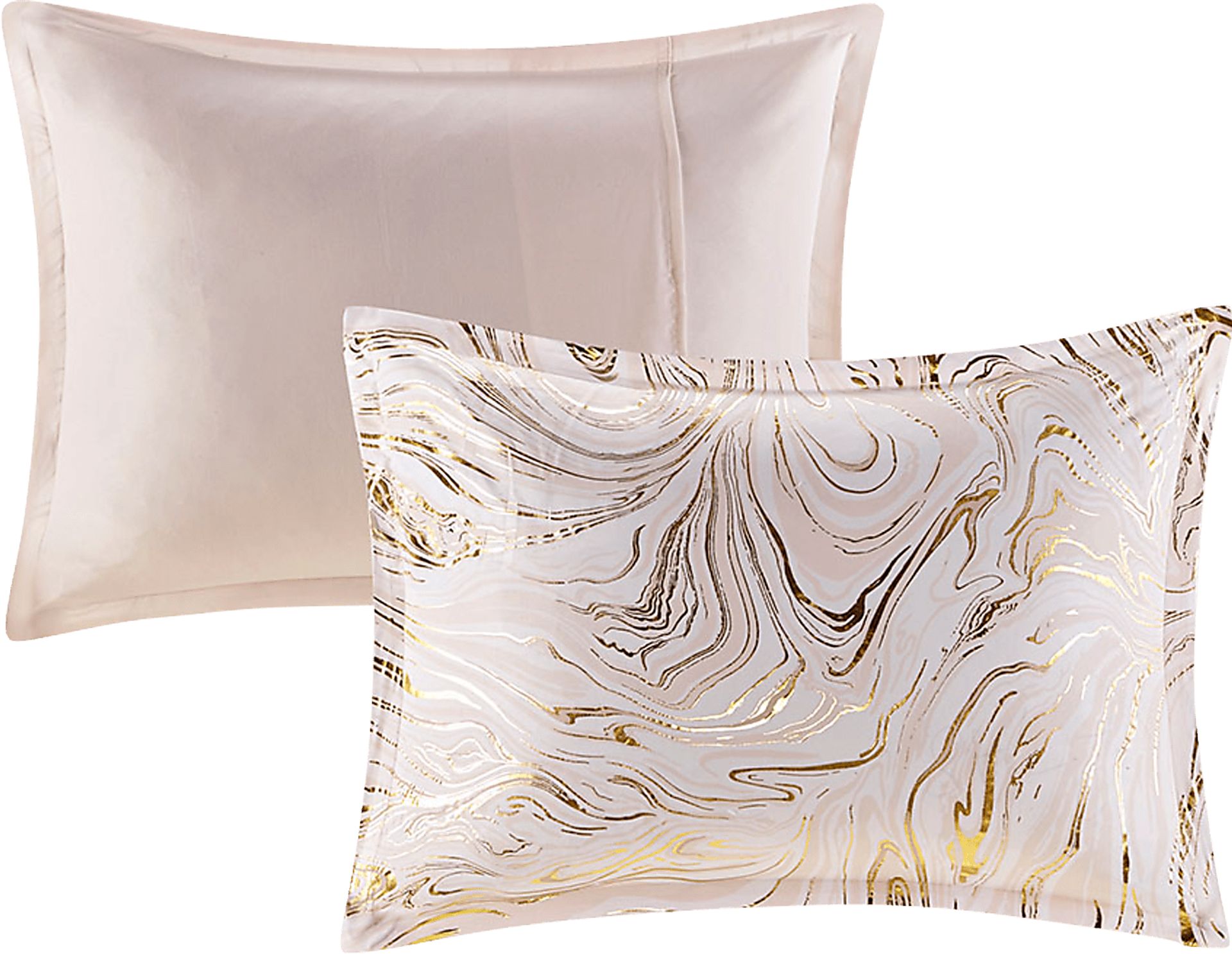 Kids Metallic Swirl Blush 4 Pc Twin XL Comforter Set - Image 6