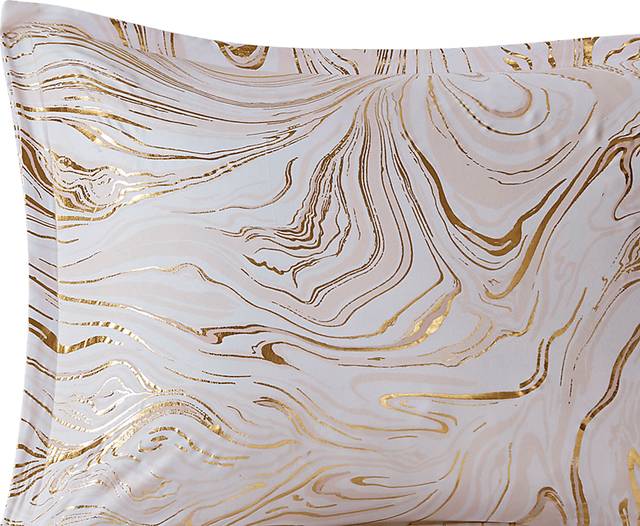 Kids Metallic Swirl Blush 4 Pc Twin XL Comforter Set - Thumbnail - Image 8