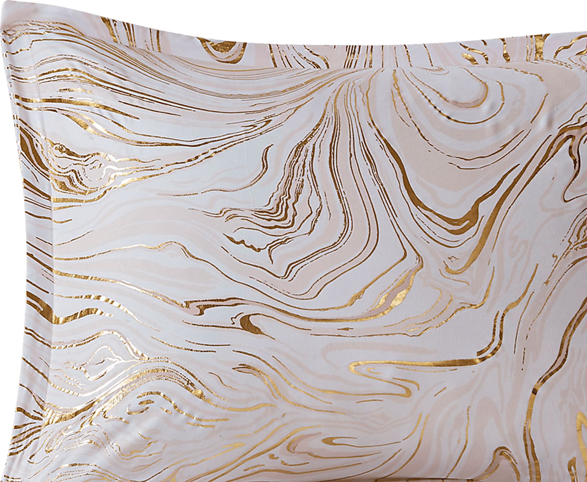 Kids Metallic Swirl Blush 4 Pc Twin XL Comforter Set - Image 8