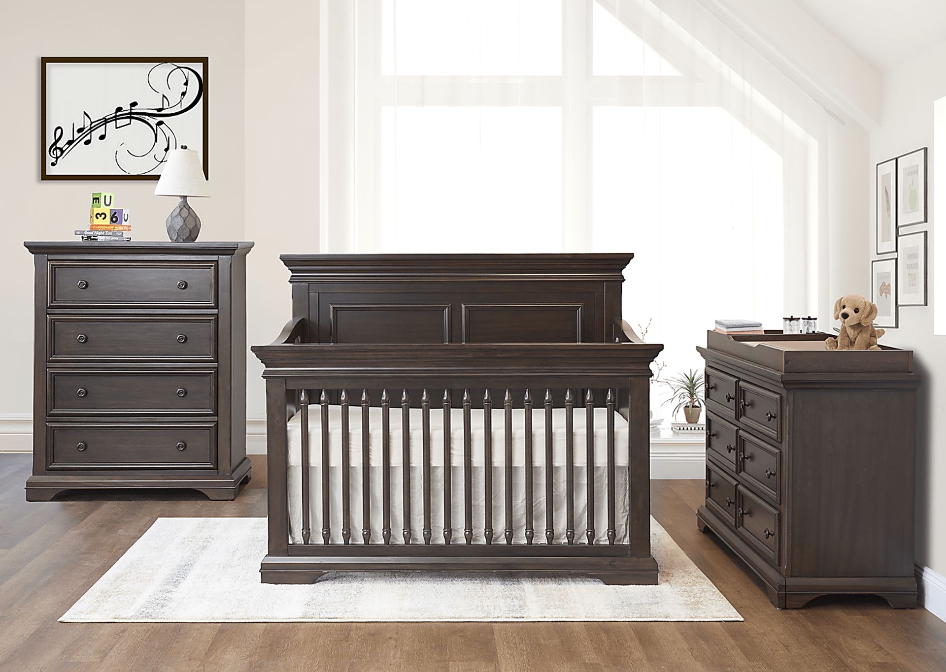 Kids Mevhi Brown 6 Drawer Dresser - Image 2