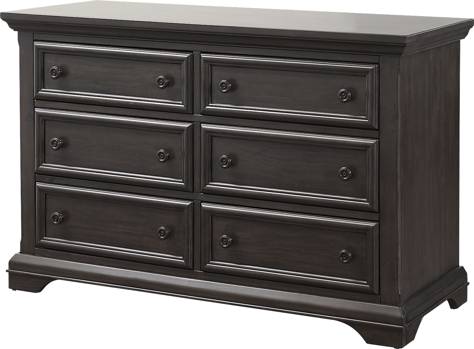 Kids Mevhi Brown 6 Drawer Dresser - Image 1