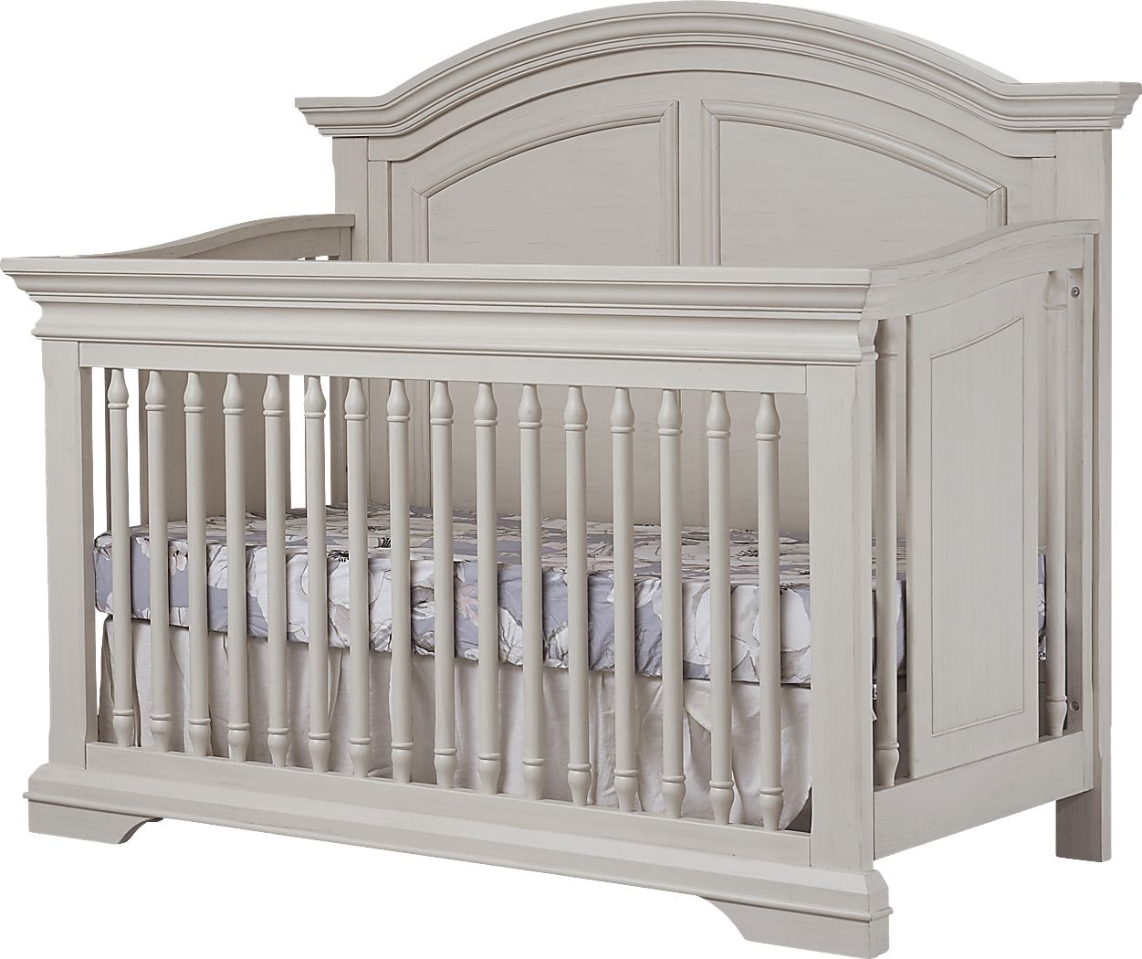 Kids Mevhi I Ivory Convertible Crib