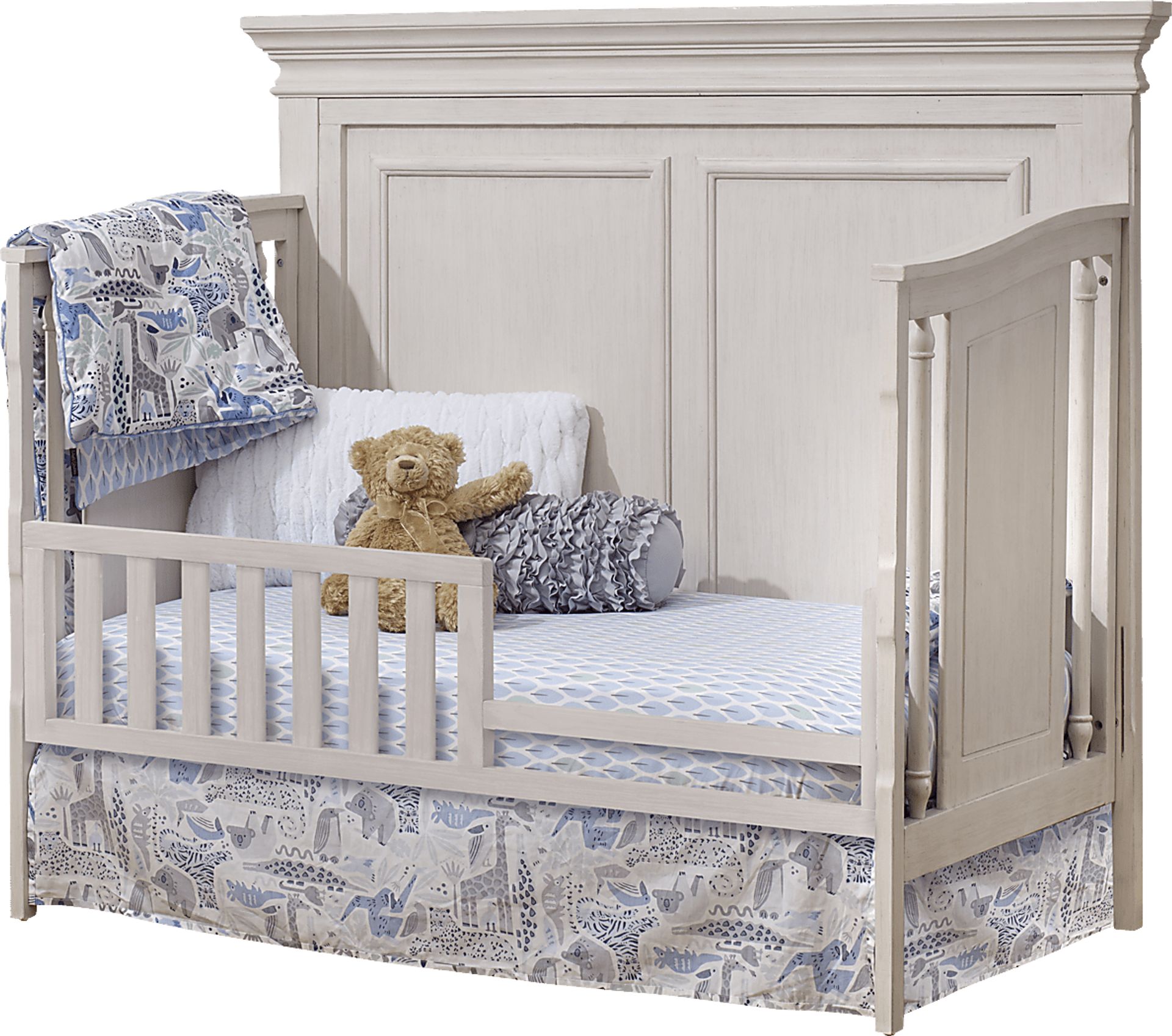 Kids Mevhi II Ivory Convertible Crib - Image 3