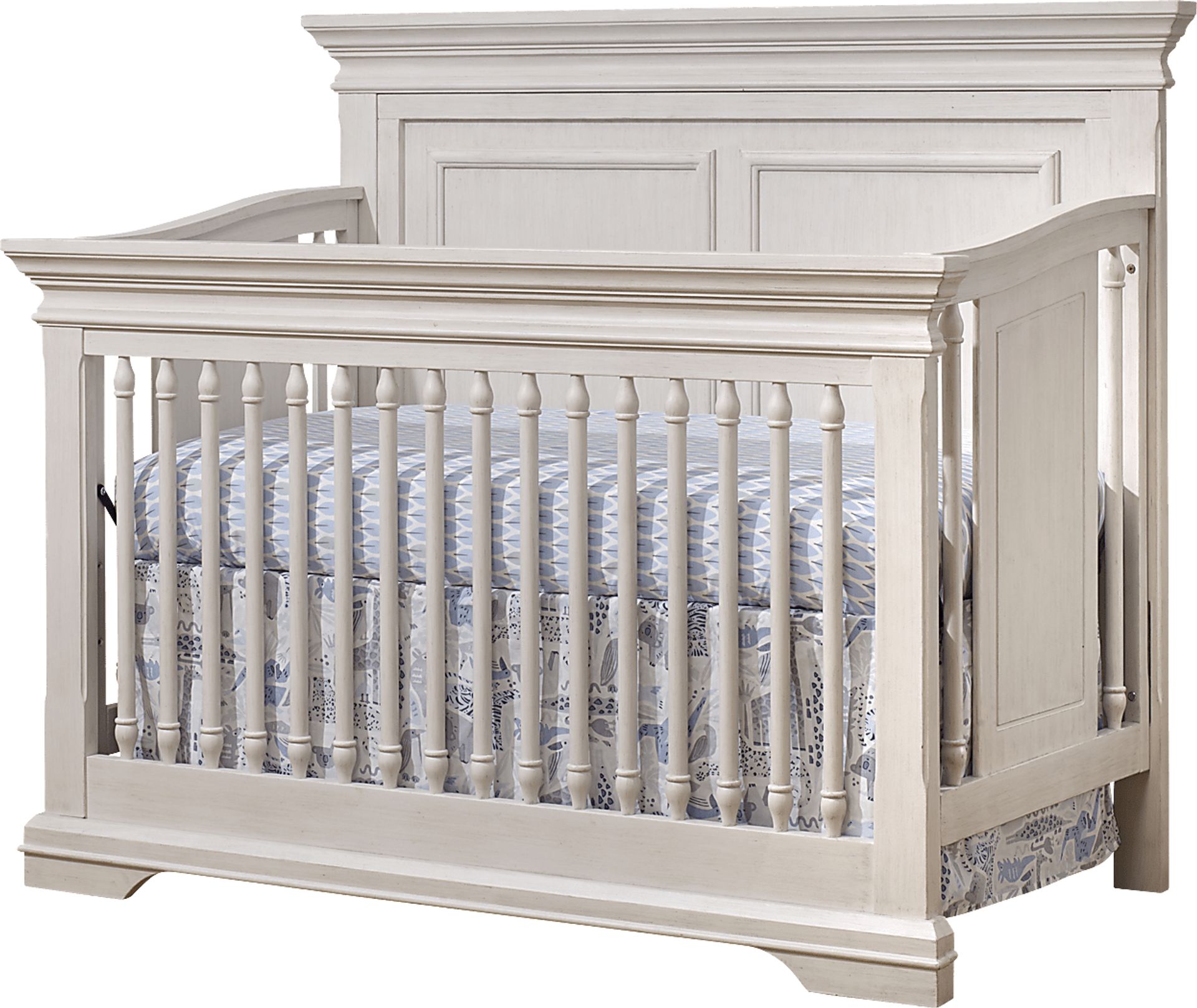 Kids Mevhi II Ivory Convertible Crib - Image 1